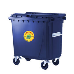 Kunststoffcontainer 770 L blau
