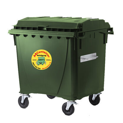 Kunststoffcontainer 1100 L grün