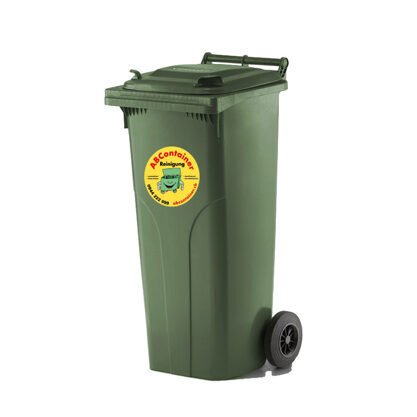 Kunststoffbehälter 120 L grün